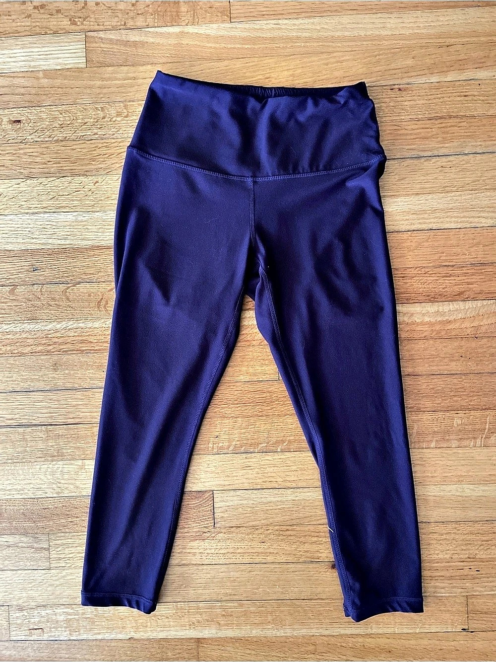 tesla Purple Athletic Leggings Size Small